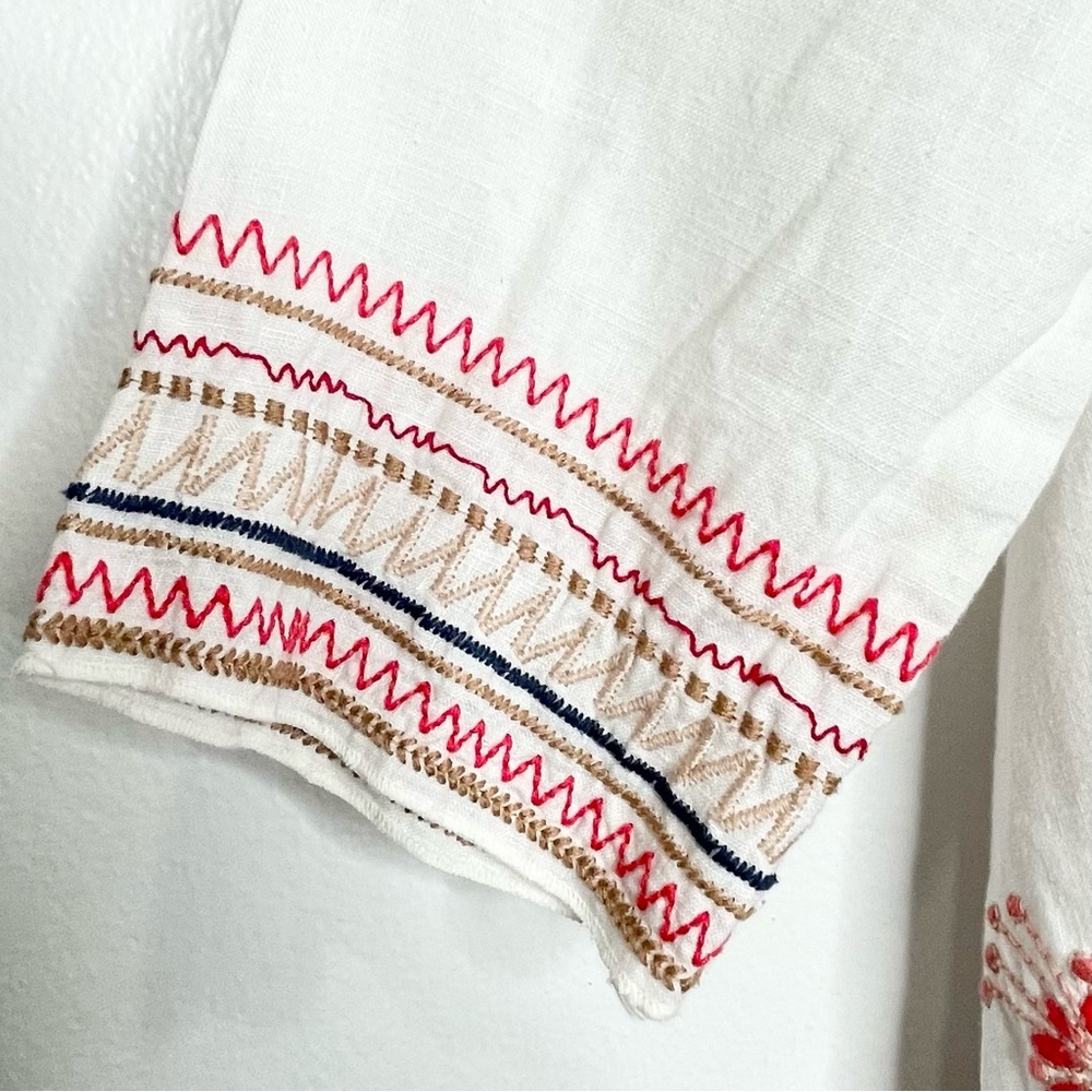 Johnny Was Frédérique Cardigan Fully Embroidered Size M RARE! - Picture 6 of 8